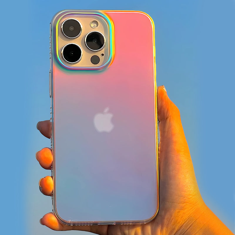 Coque gel iridescent mate anti-chocs pour iPhone Coque iPhone Paprikase   