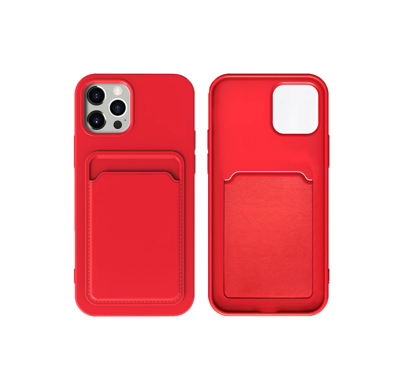 Coque iPhone toucher mat et velouté avec porte-cartes Coque iPhone Paprikase   
