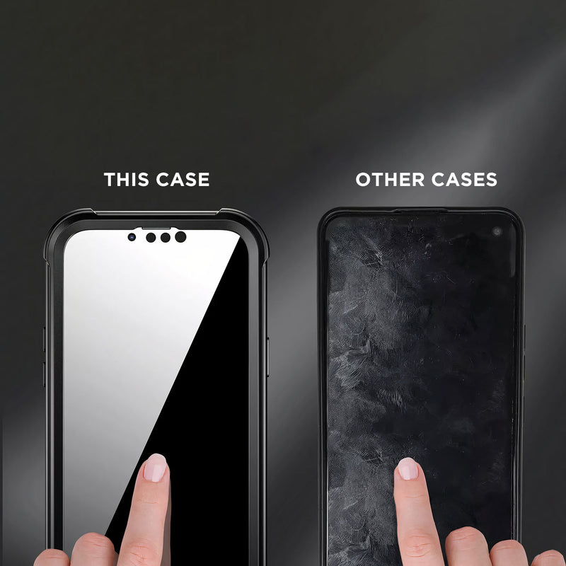 Coque en deux parties transparentes pour iPhone avec protection des ports Coque iPhone Paprikase   