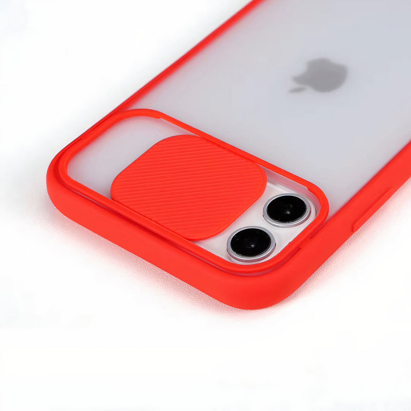 Coque minimaliste avec protection caméra coulissante pour iPhone Coque iPhone Paprikase   