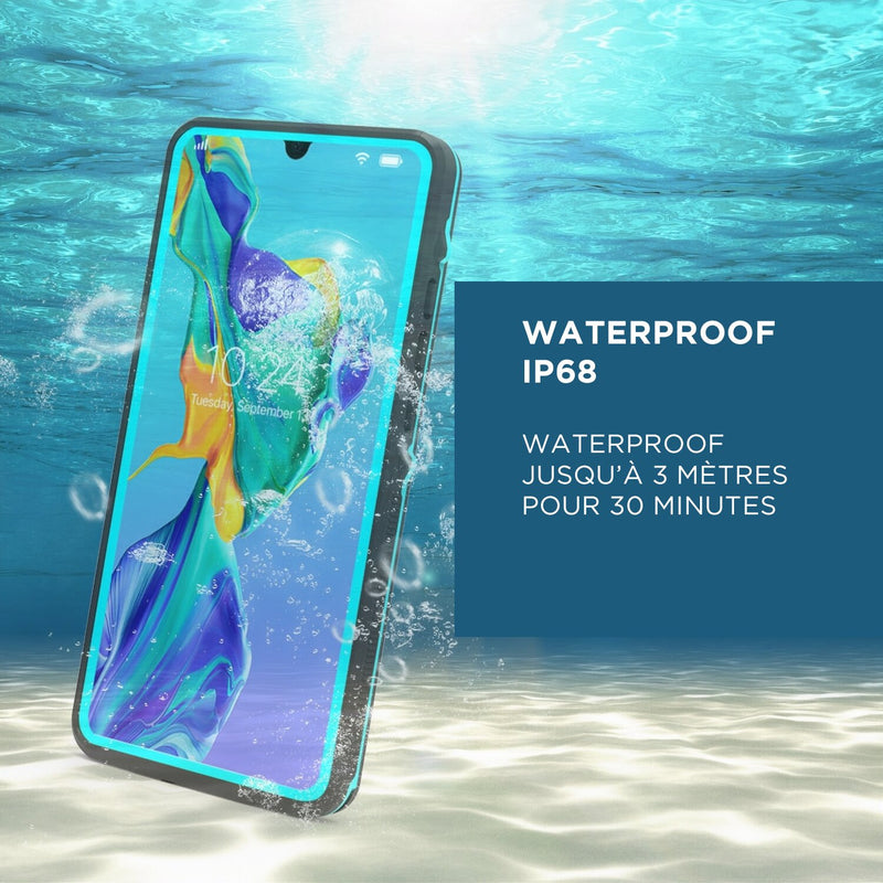 Coque Huawei P intégrale waterproof colorée jusqu'à 2 mètres de profondeur Coque Huawei P Paprikase   
