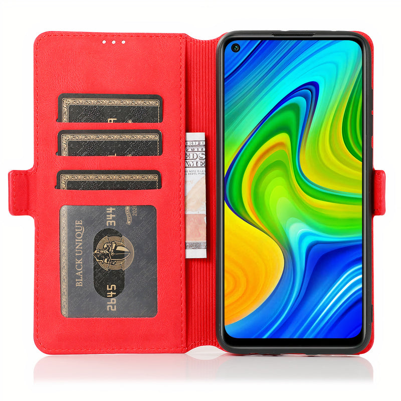 Étui à rabat classique en similicuir avec porte-cartes pour Xiaomi Redmi Note Coque Xiaomi Redmi Note Paprikase   