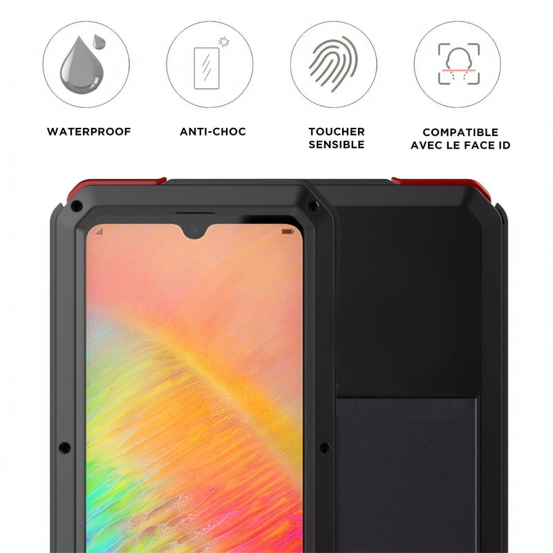 Coque Huawei P intégrale protection militaire Coque Huawei P Paprikase   