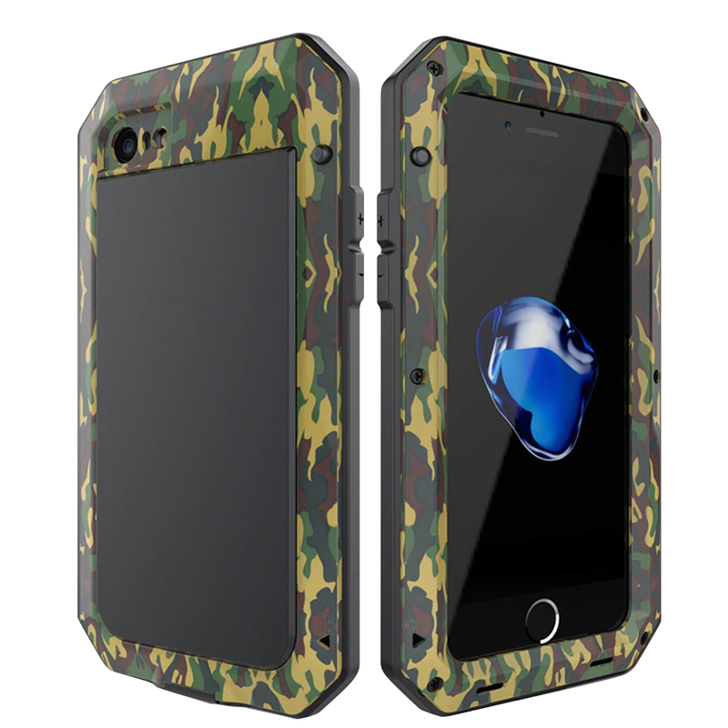 Coque iPhone intégrale protection militaire couleurs armée Coque iPhone Paprikase Kaki iPhone 6 Plus/6S Plus 