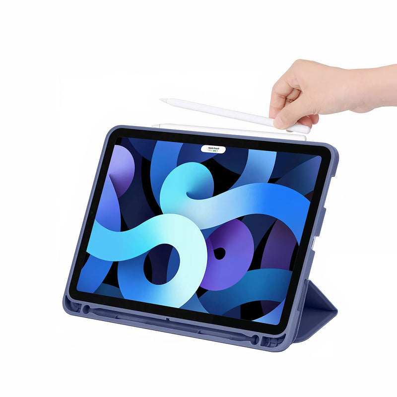 Étui iPad à rabat coloré et intelligent avec protection de caméra