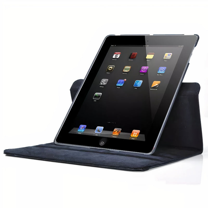Étui à rabat en cuir artificiel pour iPad Coque iPad Paprikase   