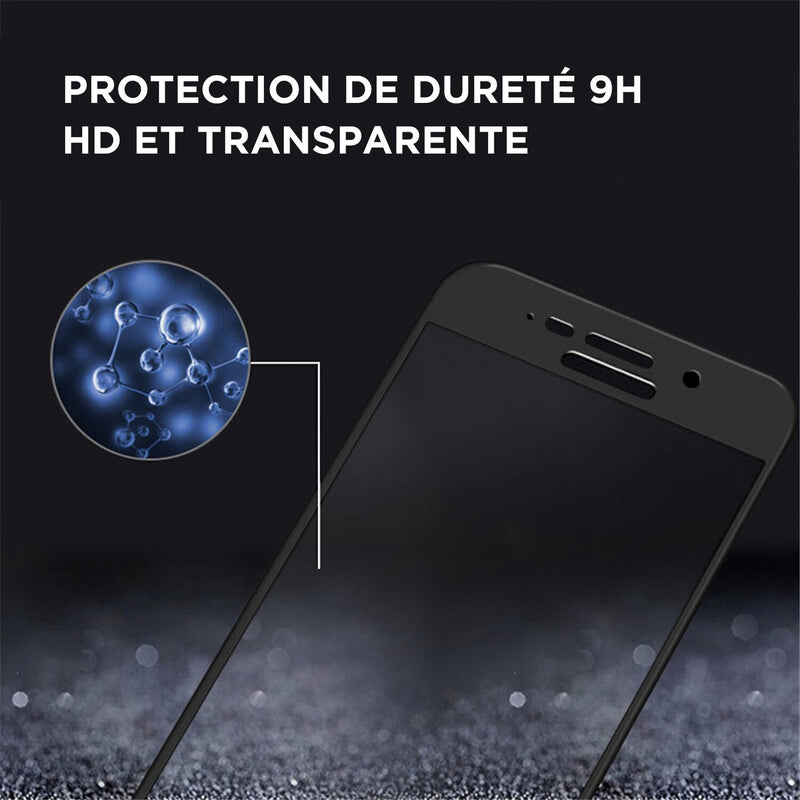 Protection d'écran verre trempé avec bords noirs Samsung Galaxy A Protection d'écran Galaxy A Paprikase   