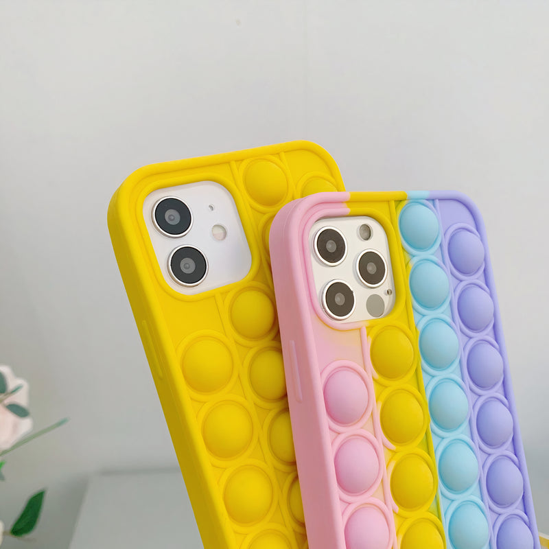 Coque pour iPhone en silicone doux couleur bonbon – Paprikase