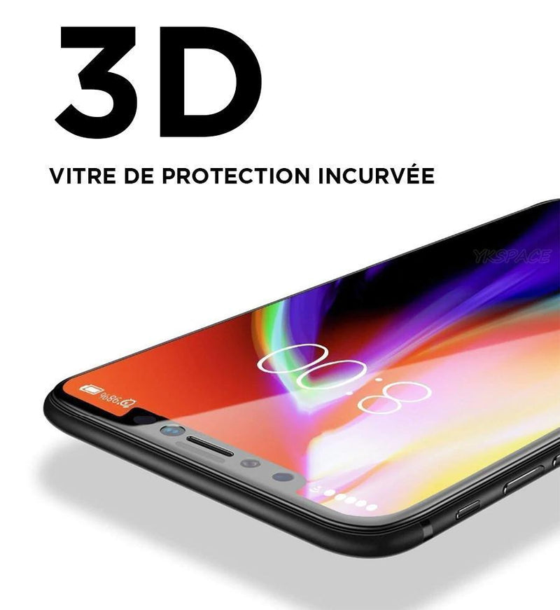 Vitre protection / Verre trempé 3D privé anti espion Iphone 13 Mini