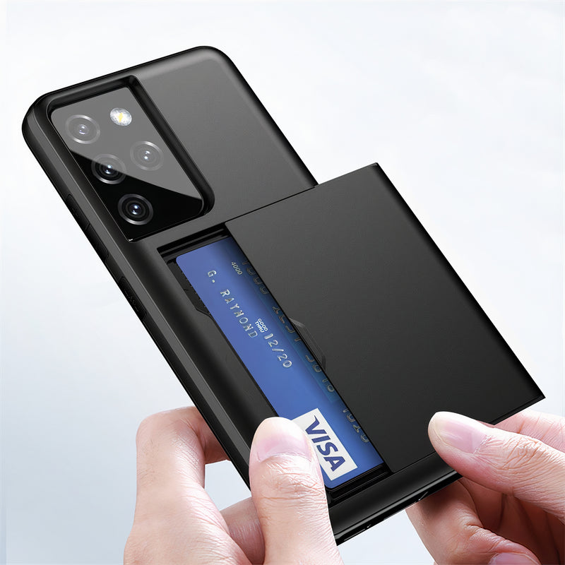 Coque Samsung Galaxy Note avec rangement secret carte bleue couleur douce Coque Galaxy Note Paprikase   