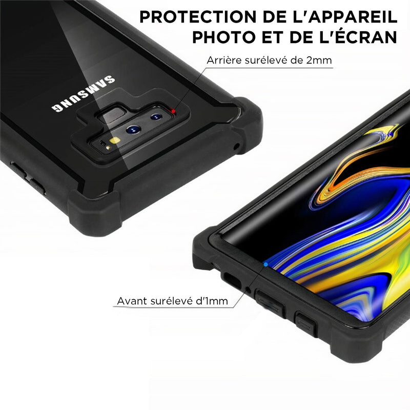 Samsung Galaxy Note étui de protection robuste à 360° en deux parties Coque Galaxy Note Paprikase   