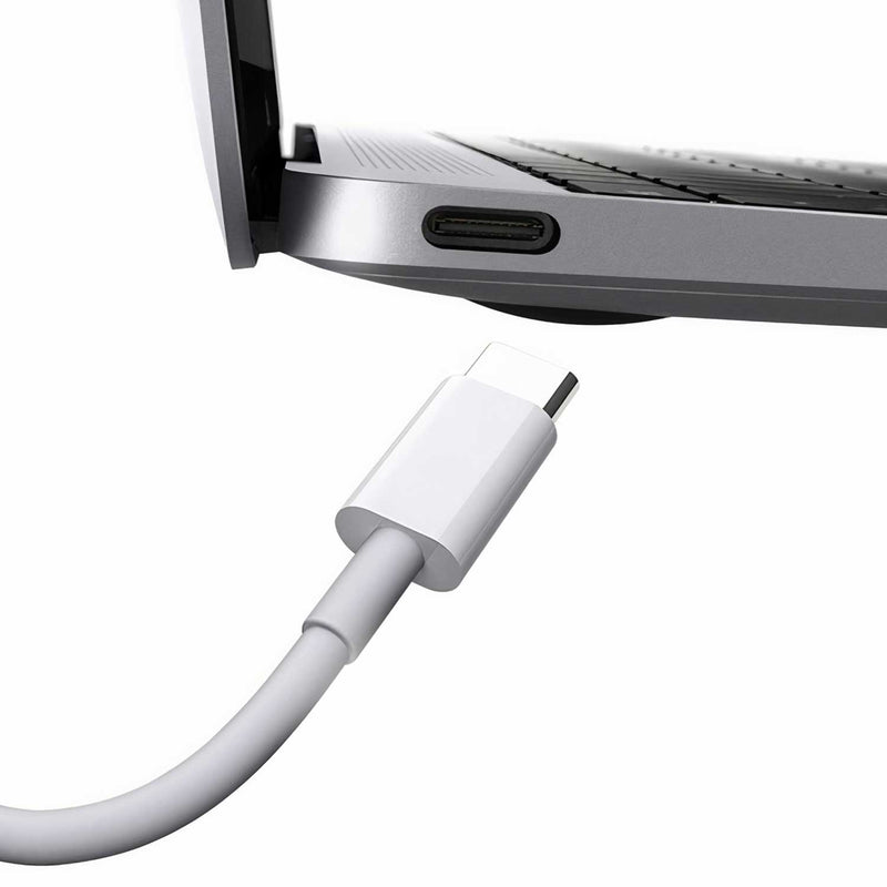 Câble blanc USB-C vers USB-C compatible chargement rapide Câble Paprikase   