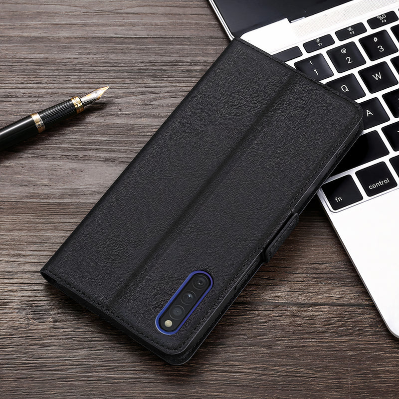 Étui en cuir artificiel à rabat avec porte-cartes pour Samsung Galaxy Note Coque Galaxy Note Paprikase   