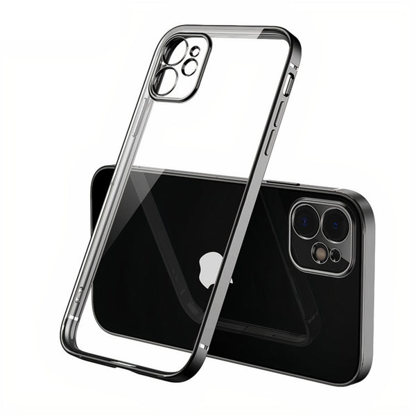 Étui de protection iPhone ultra fin aux bordures lisses Coque iPhone Paprikase Noir iPhone X/XS 