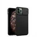 Coque iPhone avec protection d’objectif caméra coulissante Coque iPhone Paprikase Noir iPhone 7/8/SE 2020/SE 2022 