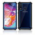 Samsung Galaxy A étui de protection robuste à 360° en deux parties Coque Galaxy A Paprikase Bleu Galaxy A70/A70s 