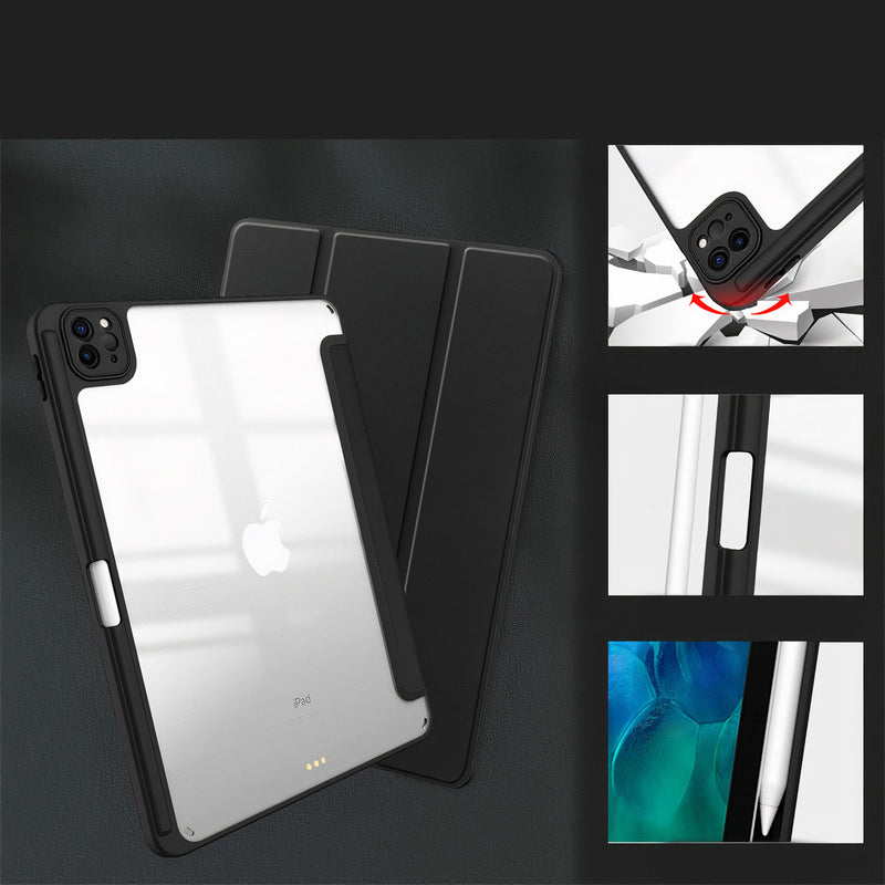 Étui iPad à rabat coloré et intelligent avec protection de caméra Coque iPad Paprikase   