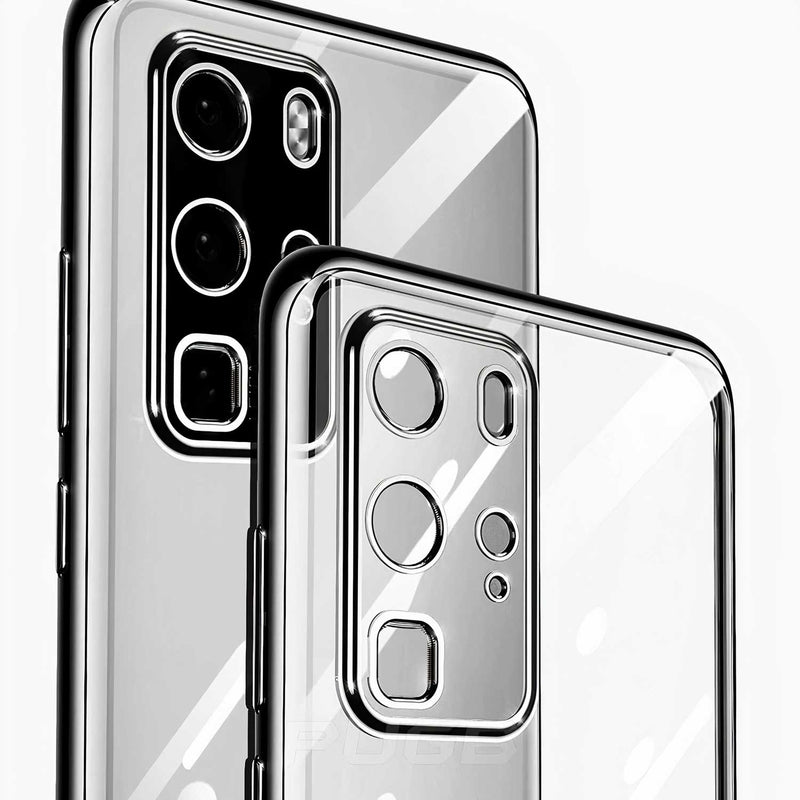 Coque transparente ultra fine bords métallisés pour Huawei P Coque Huawei P Paprikase   
