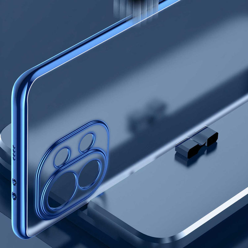 Coque transparente ultra fine bords métallisés pour Xiaomi Mi Coque Xiaomi Mi Paprikase   