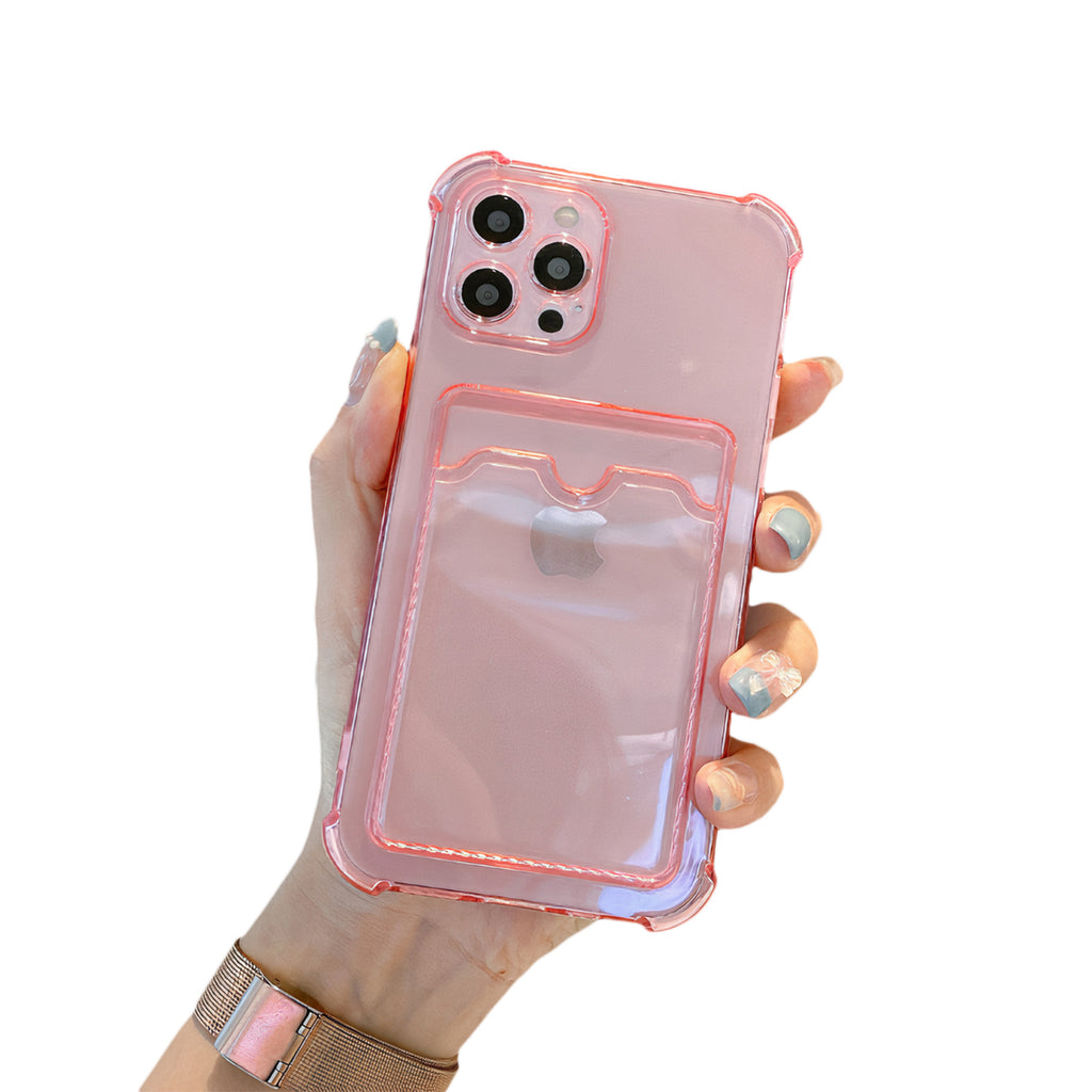 Coque pour iPhone silicone avec dos en verre fin brillant – Paprikase