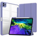 Étui iPad à rabat coloré et intelligent avec protection de caméra Coque iPad Paprikase Violet iPad Pro 11" (3e gén) 
