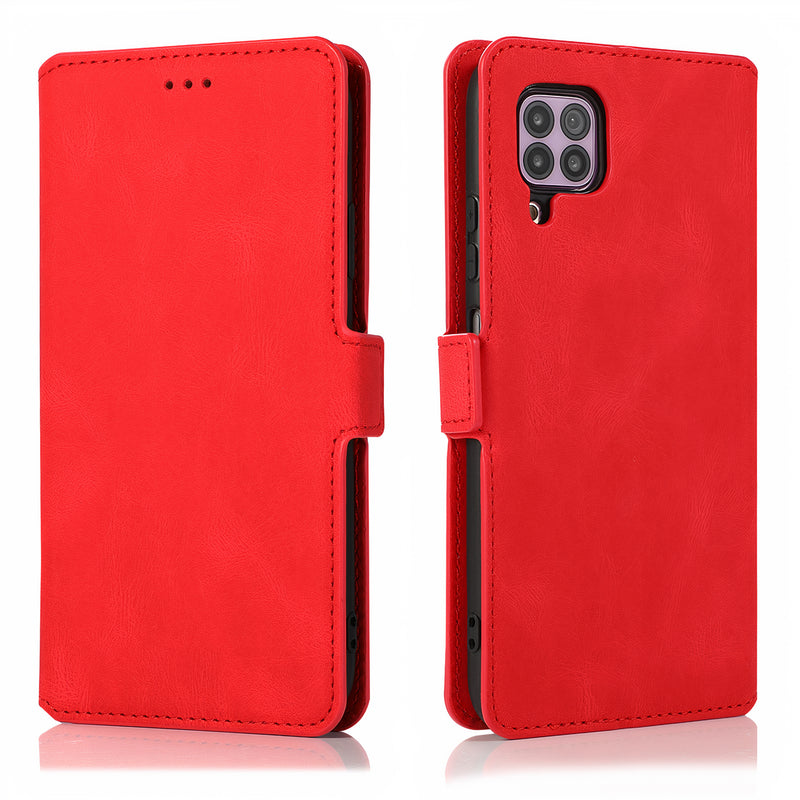 Étui à rabat classique en similicuir avec porte-cartes pour Huawei P Coque Huawei P Paprikase Rouge P smart 2020 