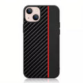Étui sport automobile en cuir artificiel pour iPhone Coque iPhone Paprikase Noir iPhone 13 Pro Max 