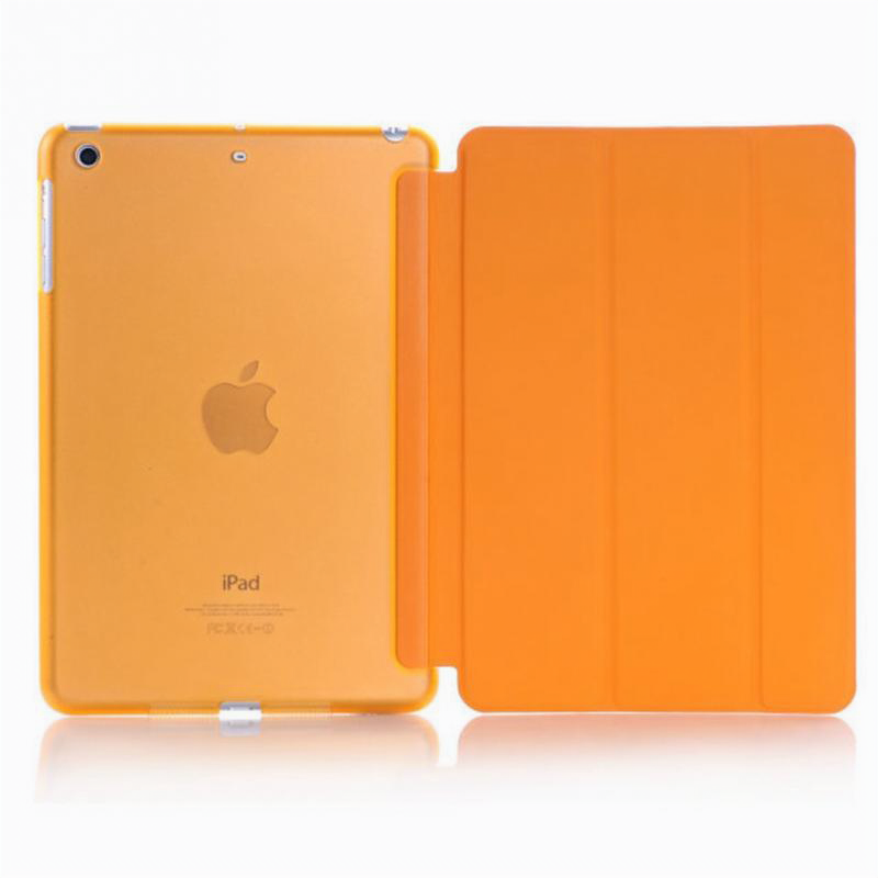 Coque iPad ultra-mince avec rabat magnétique intelligent Coque iPad Paprikase Orange iPad mini/mini 2/mini 3 