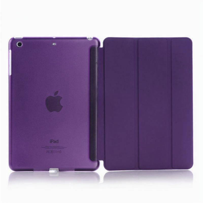Coque iPad ultra-mince avec rabat magnétique intelligent Coque iPad Paprikase Violet iPad mini/mini 2/mini 3 