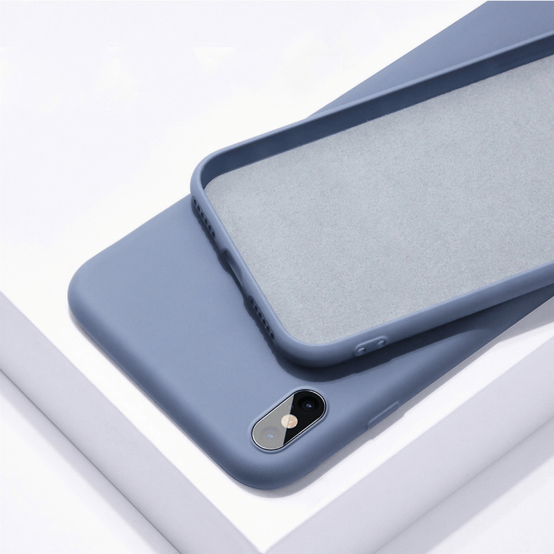 Coque iPhone en silicone liquide minimaliste – Paprikase