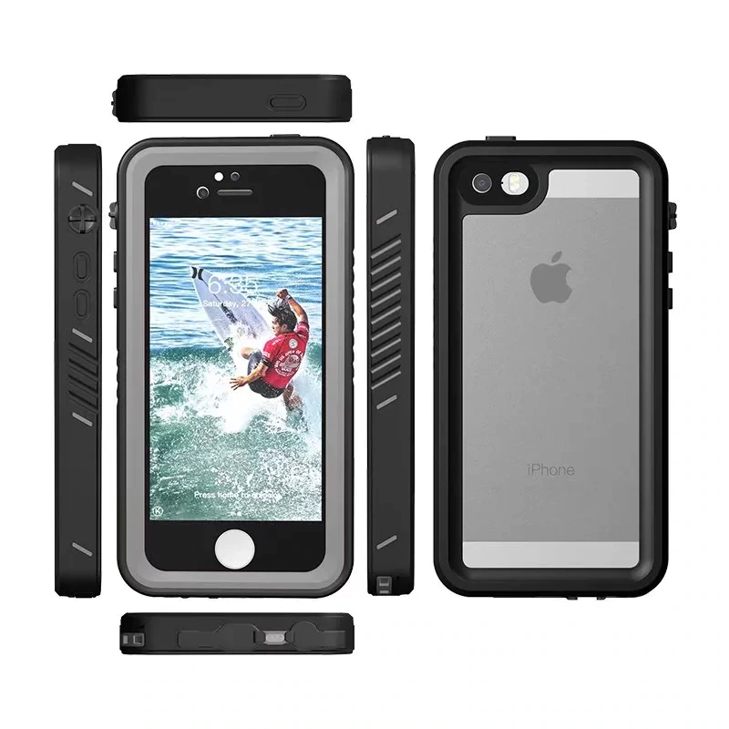 Coque iPhone intégrale waterproof jusqu'à 2 mètres de profondeur Coque iPhone Paprikase   