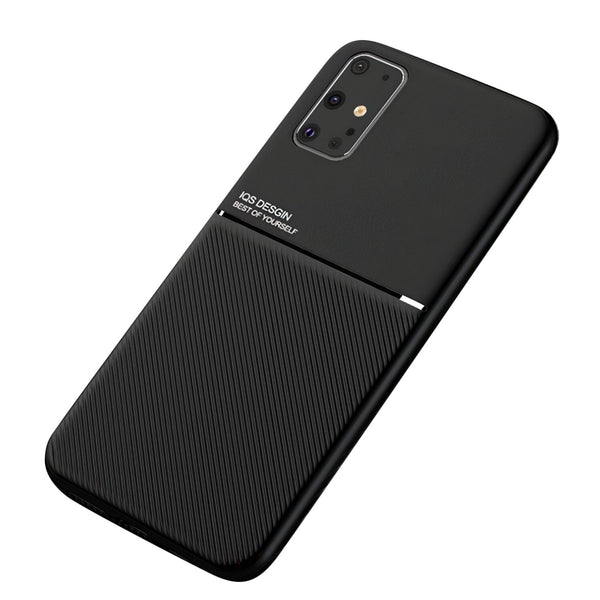 Coque Samsung Galaxy S couleur mate unie compatible support magnétique Coque Galaxy S Paprikase Noir Galaxy S8 