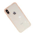 Coque iPhone transparente avec bords de couleur unie Coque iPhone Paprikase Rose iPhone 7/8/SE 2020/SE 2022 